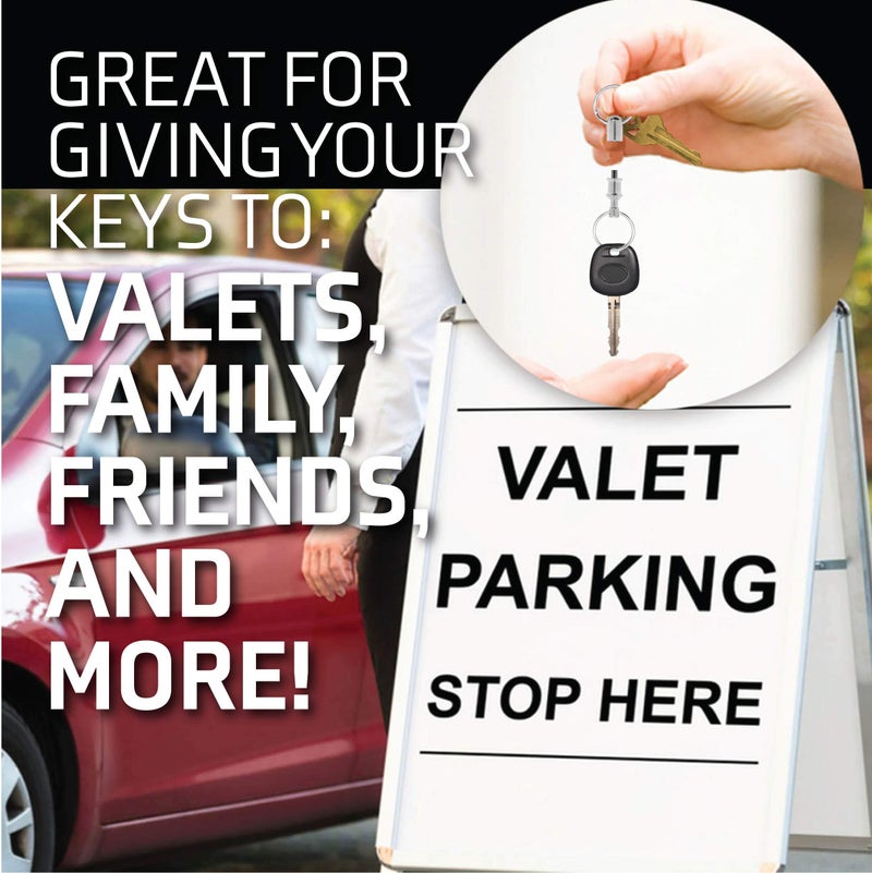 Lucky Line Quick Release, Pull-Apart Key Holder Separator, Pack of 5, Silver (70705) - Image 4